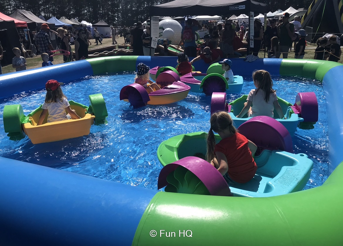 Paddle Boats - Bouncy Castle Hire in Christchurch, Canterbury ...