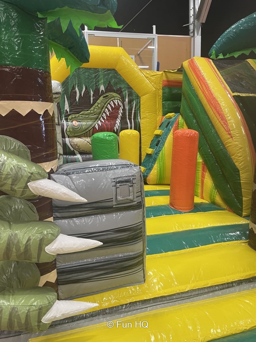 T-Rex Bounce Combo - Bouncy Castle Hire in Christchurch, Canterbury ...